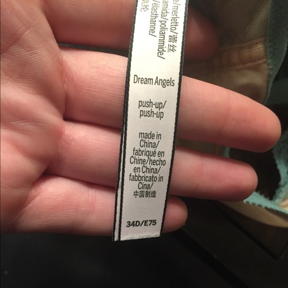 NFS-Teal Front Close Dream Angels Pushup Bra - Picture 5 of 5